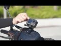 PULUZ Motorcycle Windshield Clip Bracket Camera Mount