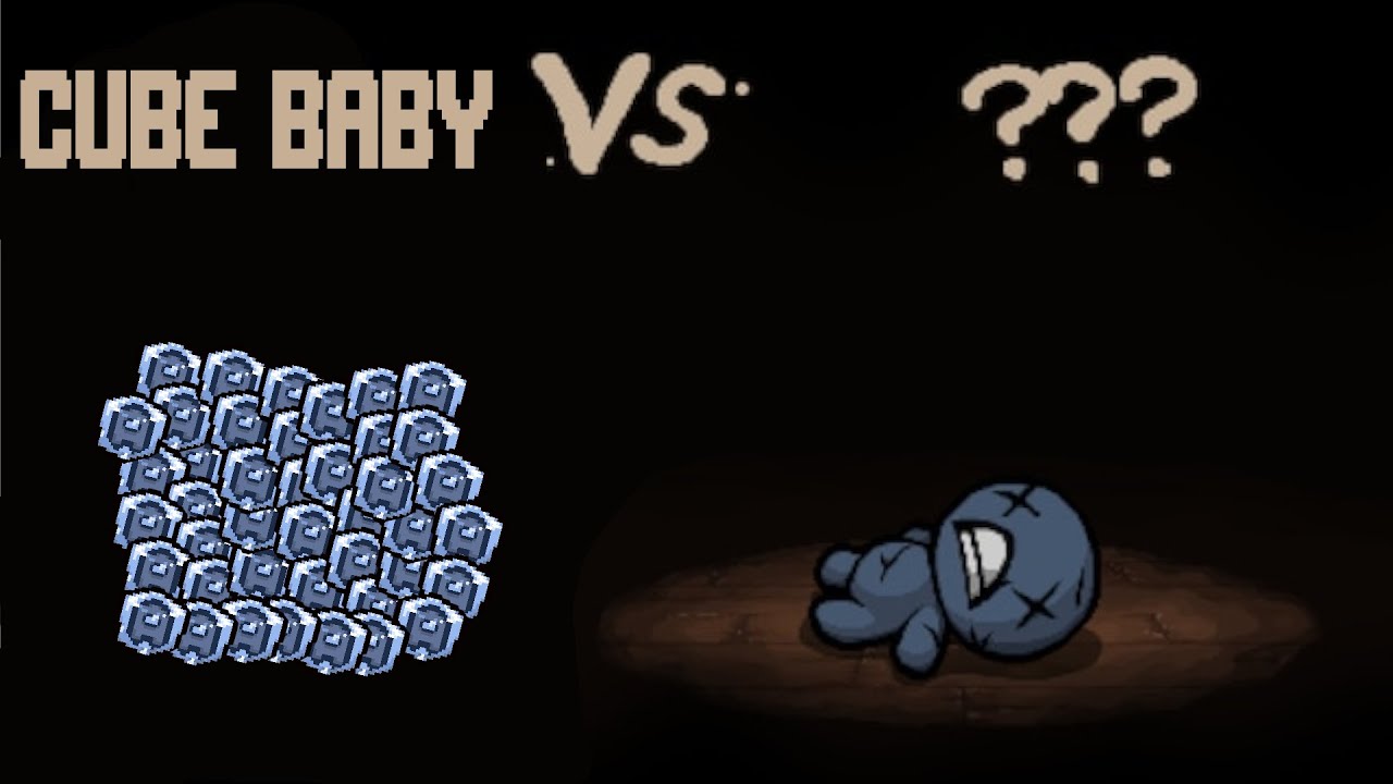 The Binding of Isaac Repentance 100 Cube Babies vs Bosses YouTube