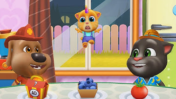 My Talking Tom Friends NEW UPDATE - Episode 73 (iOS,Android) Gameplay Walkthrough (Outfit7) - HD