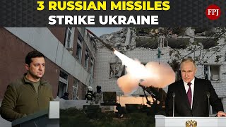 Ukrainian City Under Attack: 3 Russian Missiles Hit Chernihiv