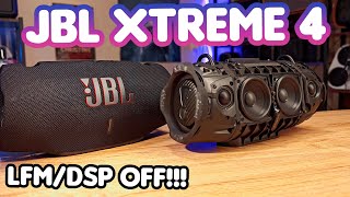 JBL XTREME 4 - FABRIC COVER REMOVED! BASS TEST!! 
