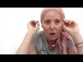 Leonie's quick & easy guide to tying a headscarf. Chemo Alopecia hair loss