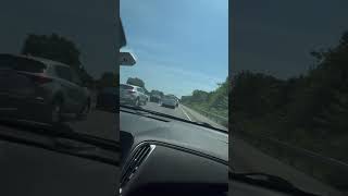 Trying a big zipper merge on I-490 in Downtown Rochester before construction projects ASMR July 2025