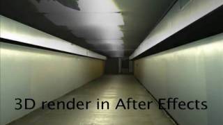 After Effects Vanishing points test
