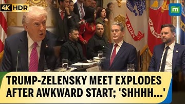 Awkward Trump–Zelensky Meet Ends In Verbal Fight After Ukraine President Slams ‘Putin Praise’