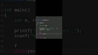 #38 | Basic C Language Program | Basic Coding Video | Programming Exercise39 #shorts #coding