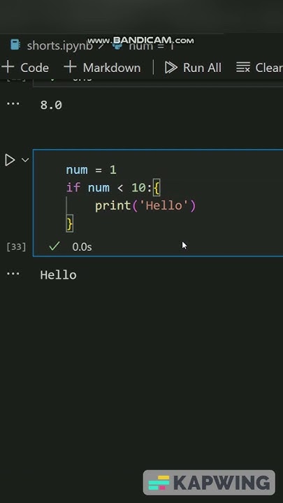 CURLY BRACES { } IN PYTHON !!!!! 😯😯🔥 - YouTube