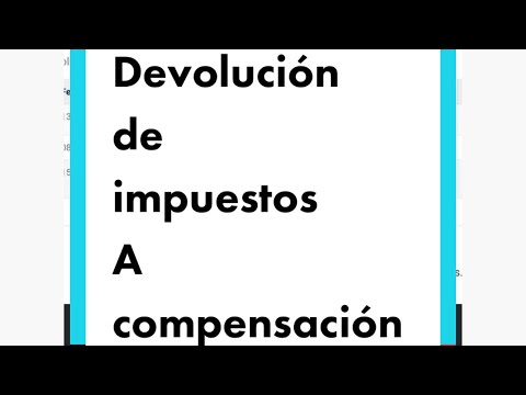 Devolución de impuesto