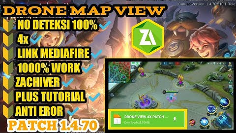 NEW!! DRONE VIEW MOBILE LEGEND TERBARU PATCH 1.4.70 (POPOL & KUPA)