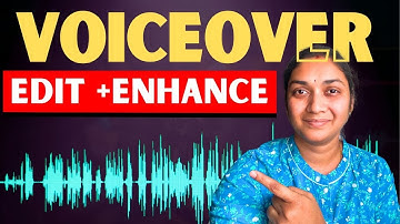 Youtube AUDIO Editing  : voiceover,edit,enhance@surekhapathipati