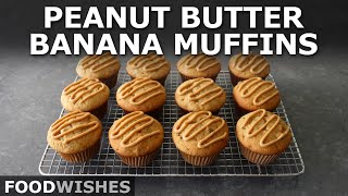 Peanut Butter Banana Muffins with Chocolate Chips | Food Wishes screenshot 4