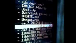 Instaling cm9(0.4) ICS 4.0.4 in galaxy y