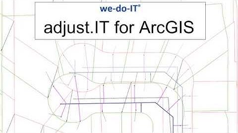 ArcGIS Conflation using adjust.IT