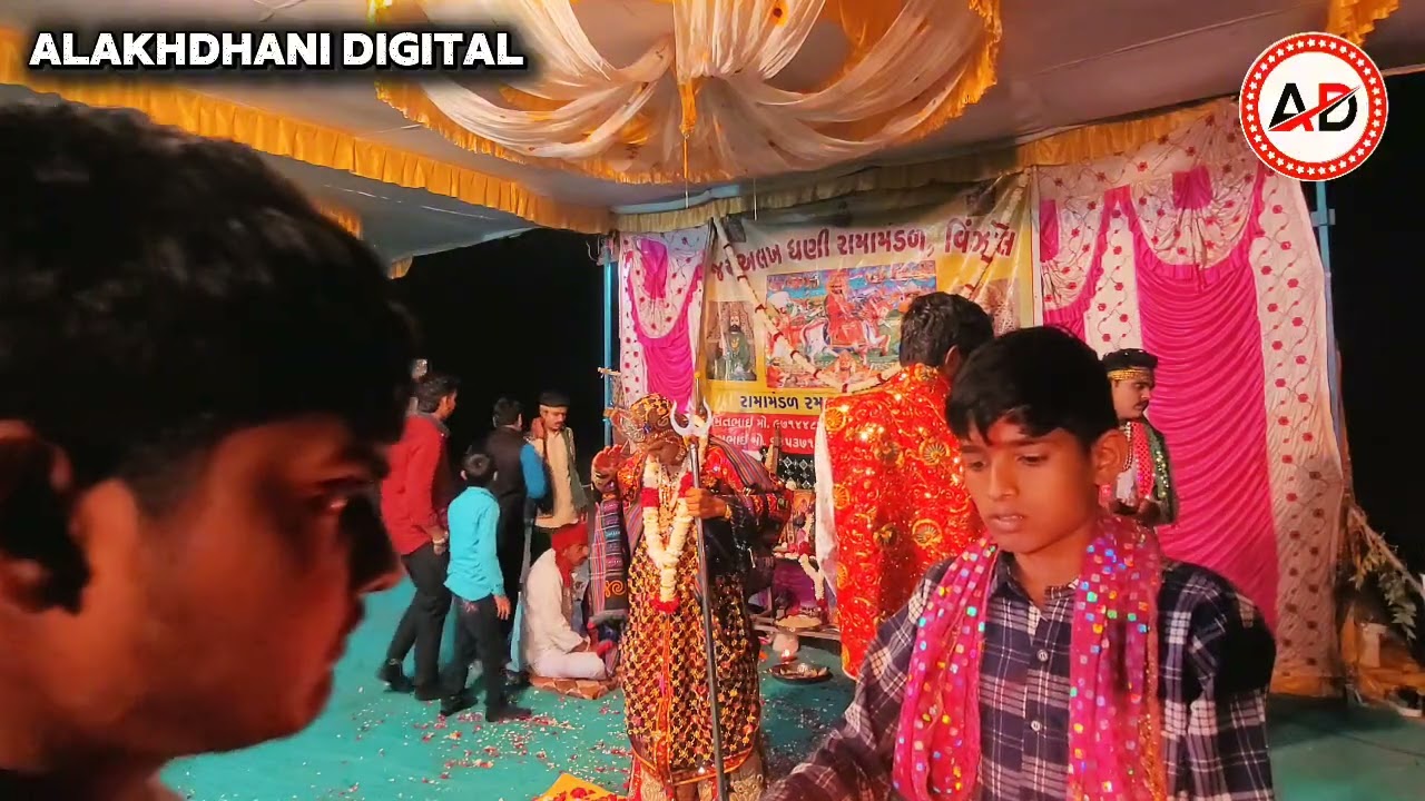 ખોડિયાર માંના ગરબા અને આરતી ભાગ-2 ગામ.સલુણ  | જય અલખધણી રામામંડળ વિઝોંલ #khodaldham 