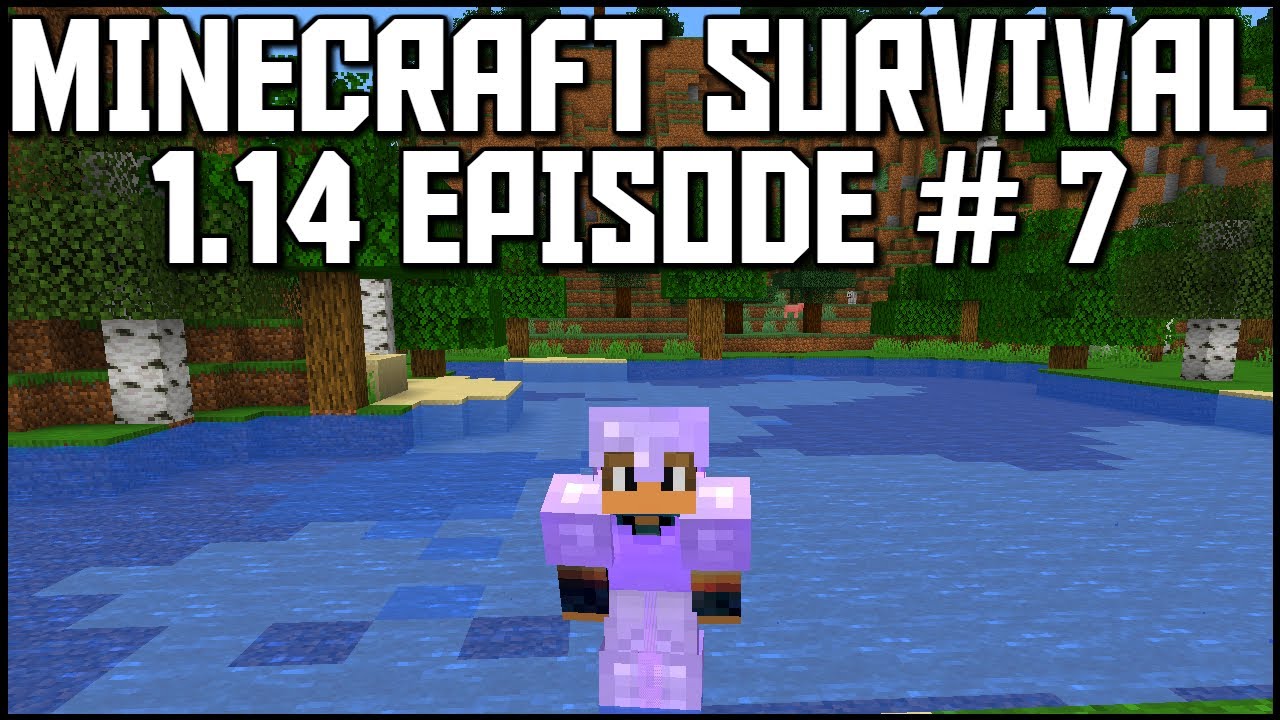 Minecraft Survival 1.14 Episode 7 - EXPLORING THE WORLD! - YouTube