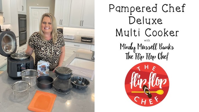 Pampered Chef Air Fryer Class with The Flip Flop Chef 