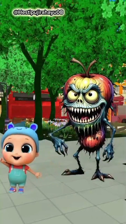 Because of Fear, He Finally Turned into the Hulk #shortvideo #comedy #shorts #viral #cartoon #funny