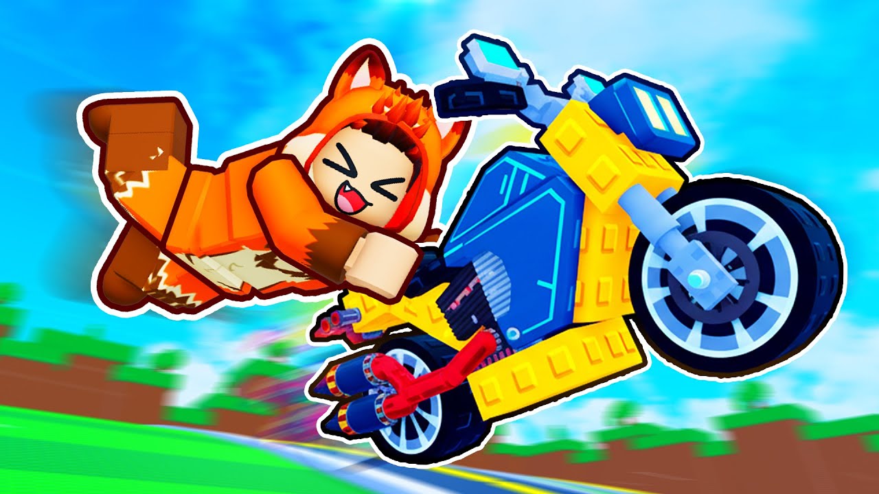 สร้างรถมอเตอร์ไซค์สุดเท่ วิ่งเร็วที่สุด 🏍️ Roblox Build A Bike