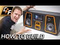 How to Make: STEREO BOOMBOX! I turned OLD Audio Gear into a sound system!