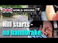 PERFECT hill starts without using the handbrake - How to drive a manual car