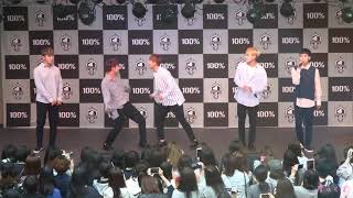 20170513 100% 백퍼센트 『Eternal』 @아베노큐즈올 릴리즈이벤트 1부
