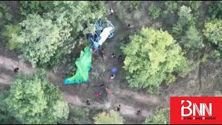 စစ်ကောင်စီရဲ့ စက်တပ်လေထီး PDF ပစ်ချ... ကြံ့ခိုင်ရေးပါတီ ကိုယ်စားလှယ်လောင်းအိမ် မီးလောင်...