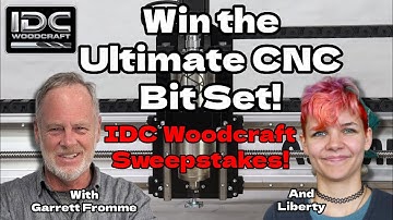 IDC Man & The Ultimate CNC Router Bit Giveaway | Win a 20-Piece Set!