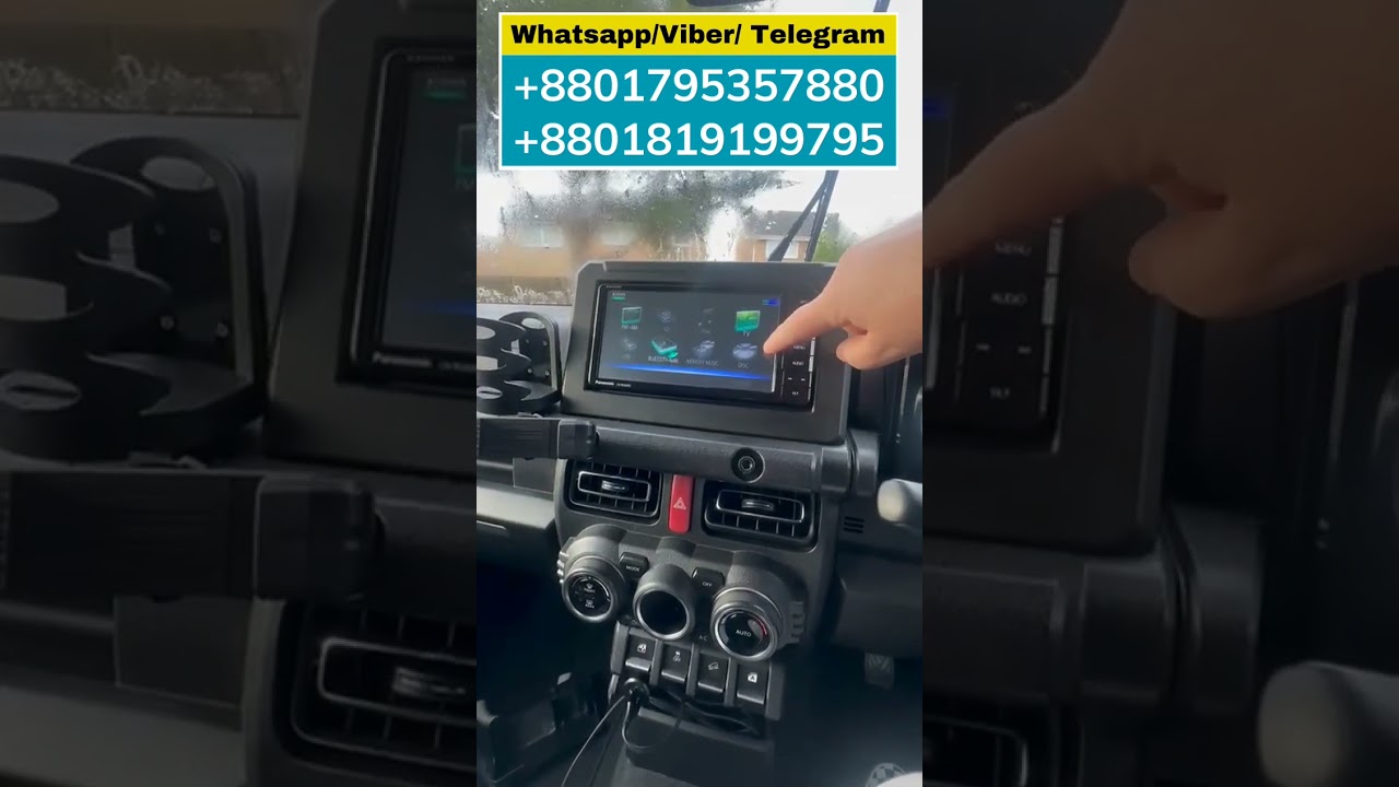 Panasonic Strada CN-RE06WD operation video - YouTube