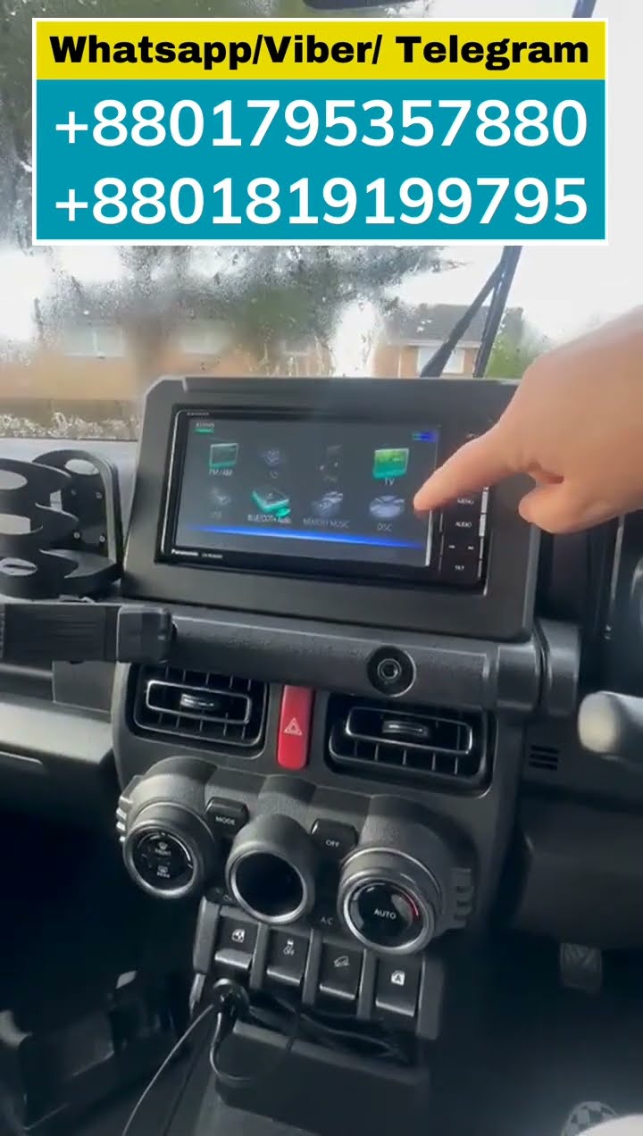 Panasonic Strada CN-RE06WD operation video - YouTube