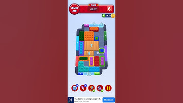 Color Block Jam Level 318 VERY HARD  #colorblockjam #games #gaming