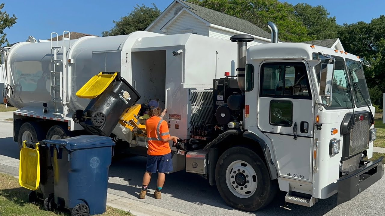 Brand New Custom Amrep Manual Side Loader Garbage Truck!!!