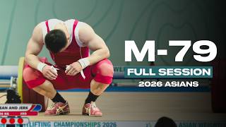 Men's -79kg 2026 Asian Weightlifting Championships | Full Session