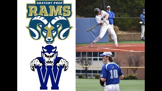 Oratory Prep vs. Westfield Game 1