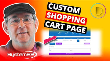 Divi Theme Create A Custom Shopping Cart Page 👍👍👍
