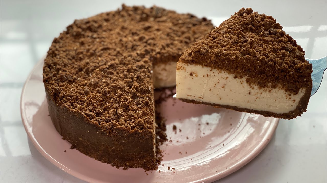 كيكة الكريمة الحامضة بدون فرن     No oven “sour cream” cake