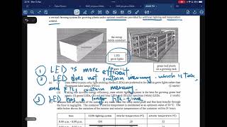 HKDSE 物理 Physics 2025 Pastpaper P2 E3 Energy LQ Part A (Lighting Systems 照明系統)