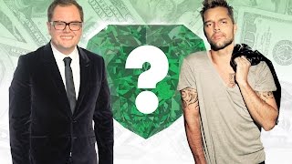 WHO’S RICHER? - Alan Carr or Ricky Martin? - Net Worth Revealed!