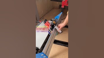 Máy cắt gạch đa năng XINKAI T3D cắt thẳng cắt líp 45 độ mang công trình