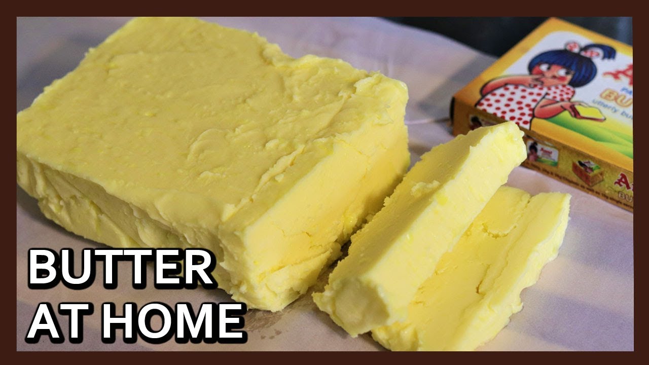 How to make Butter at Home | Just like Amul Butter | Butter Recipe -  No Equipment Needed | Healthy Kadai