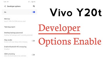 Vivo Y20t How To Enable Developers Options