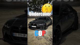 Confronting a BMW That's Actually Undercover Police #shorts #police #pov