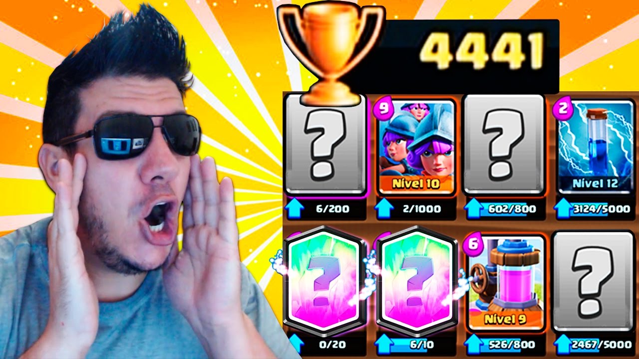MELHOR DECK PARA PASSAR DE 4400 TROFÉUS MUITO FORTE - Clash Royale - COMPREM MEU LIVRO EM SUA LIVRARIA PREFERIDA =D