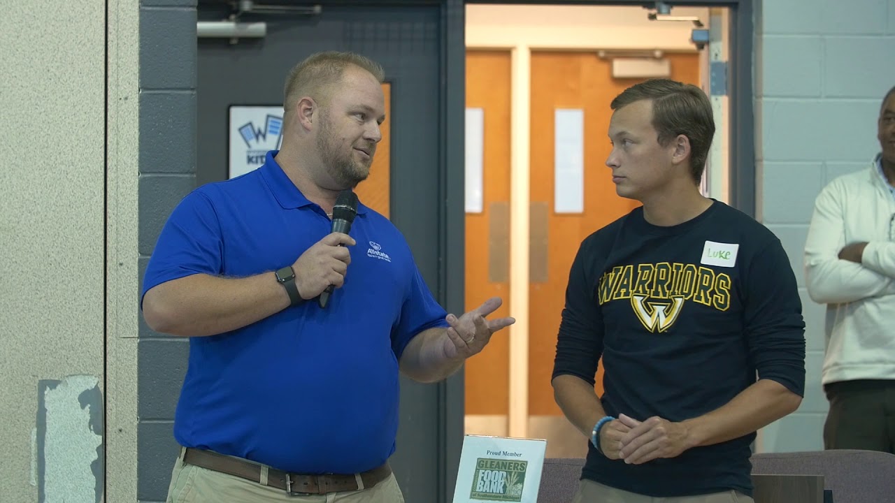 2019 Allstate AFCA Good Works Team - Luke Bevilacqua - YouTube