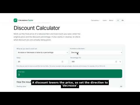 Discount Calculator