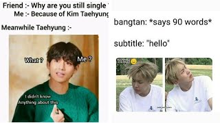 BTS funny & relatable memes🤣🤣 -41 ||BTS Memes Adda||