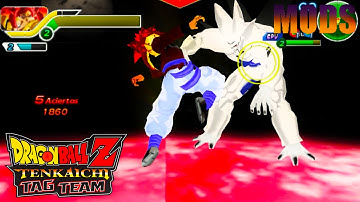 GOGETA SSJ 4 VS YI XING LONG/OMEGA SHENRON // DBZ TTT MODS