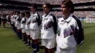 WC 1994 Italy vs Bulgaria National Anthem