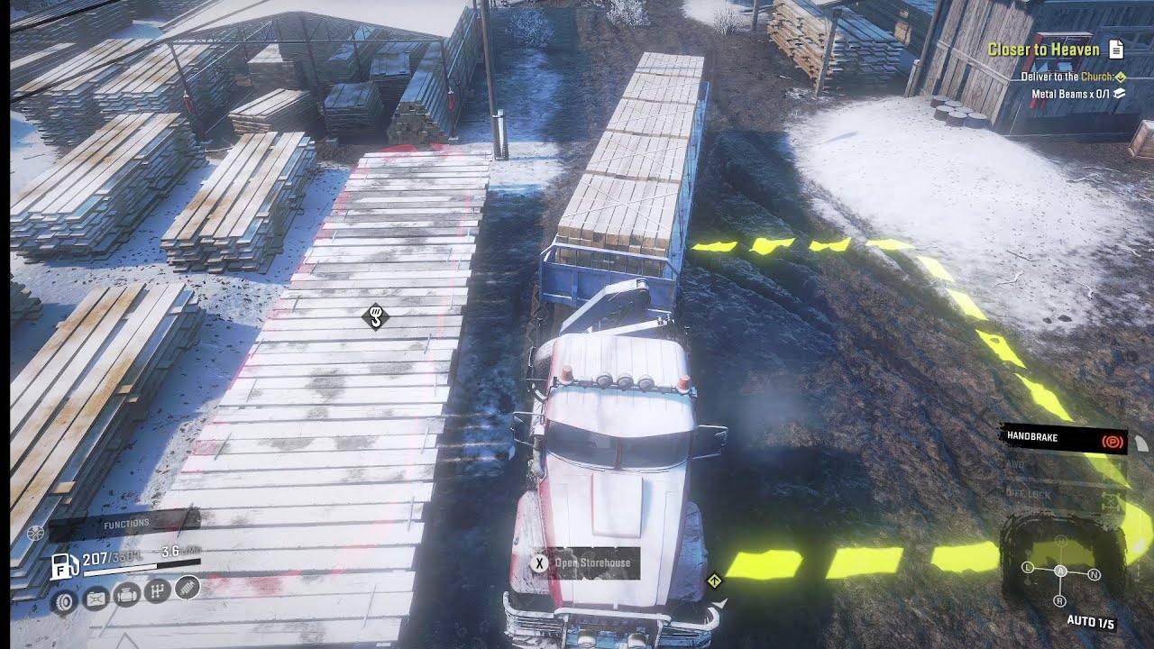 SnowRunner - R07E09 - Preparing for a trip into Northern Aegis