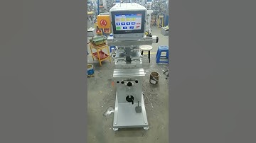 Servo motor driven Pad Slide Move Type 2 Color Pad Printer