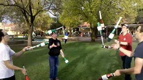 Club Passing 4 - the Down with Gravity Juggling Club